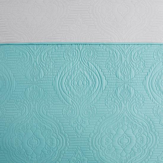 Двустороннее покрывало cxmicrotex с тиснением Damask